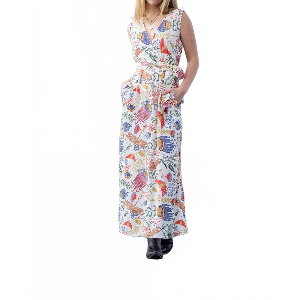 NEW CIENNA wingz sash dress in multicolor